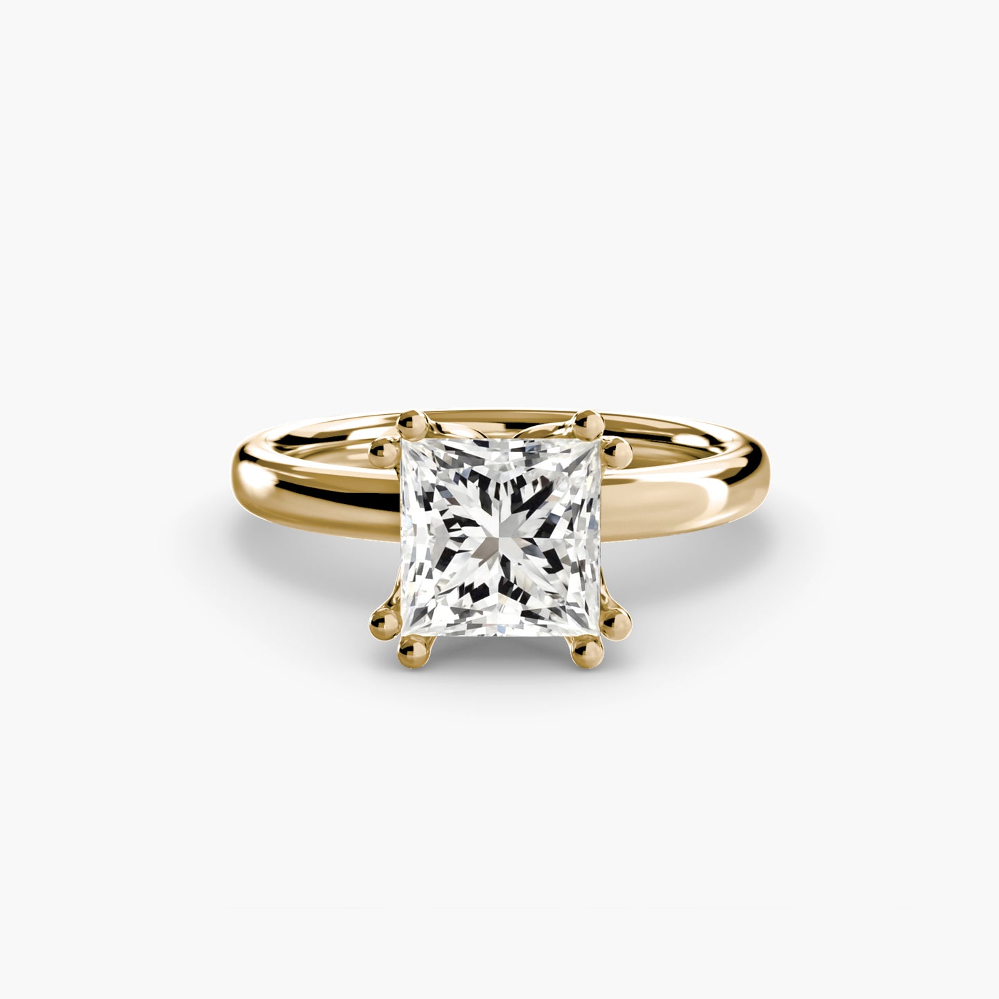 Solitaire Engagement Ring 0.50ct–3.00ct for Women with 2.60mm Band in a Timeless Classic Wedding Style | Imperial Time