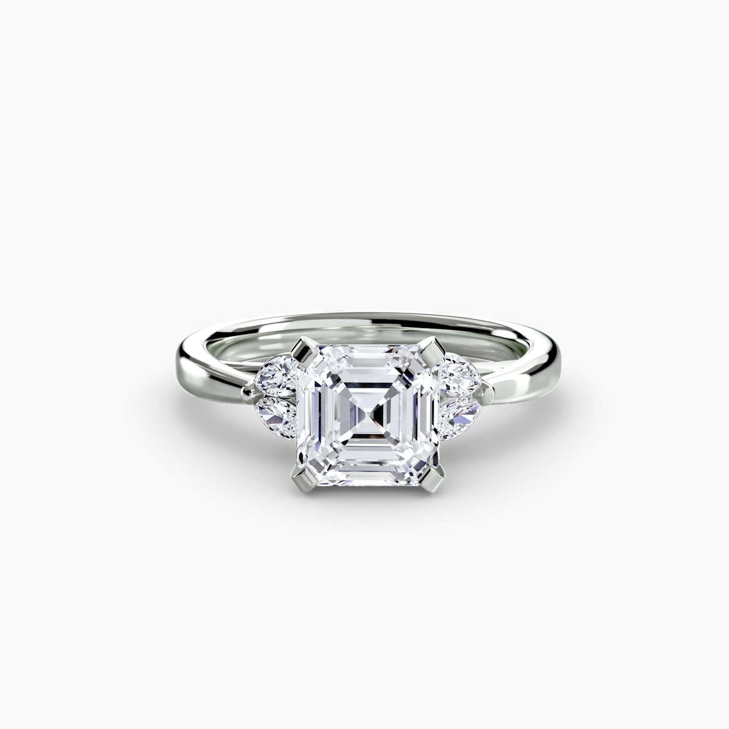 Celestial Cluster Engagement Ring 0.50ct–3.00ct with 0.43ct Side Stones for Women in Wedding Style | Imperial Time UK Ltd