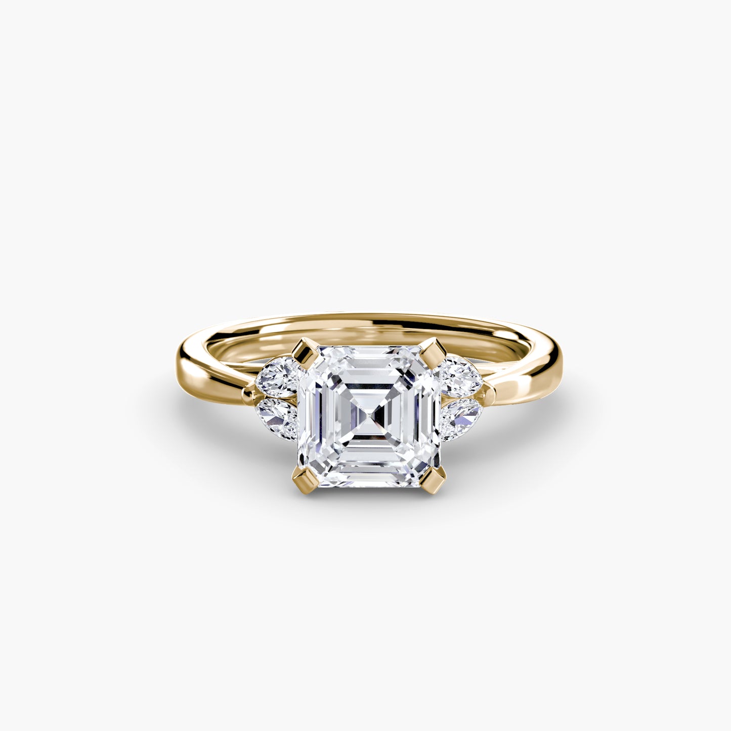 Celestial Cluster Engagement Ring 0.50ct–3.00ct with 0.43ct Side Stones for Women in Wedding Style | Imperial Time UK Ltd