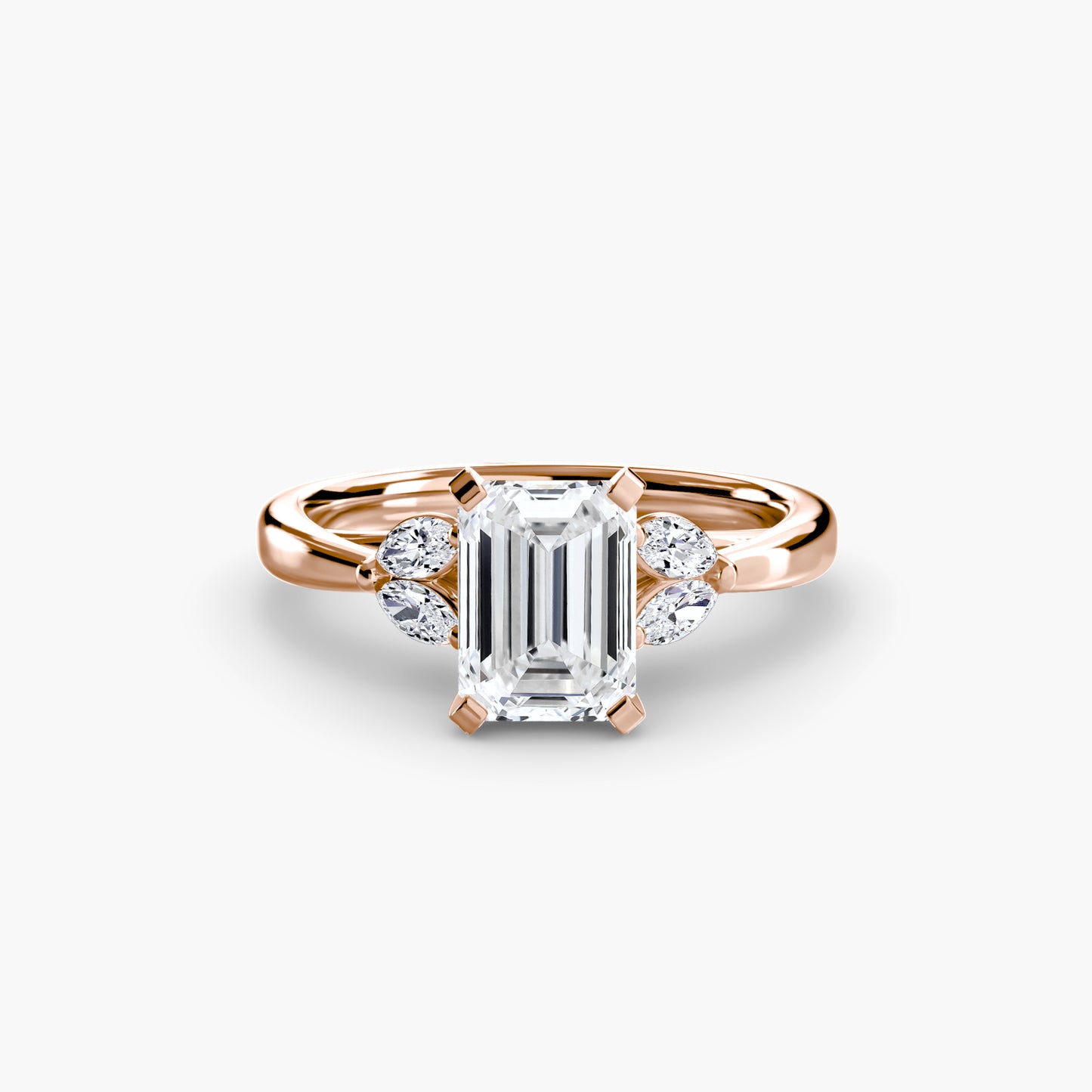 Celestial Cluster Engagement Ring 0.50ct–3.00ct with 0.43ct Side Stones for Women in Wedding Style | Imperial Time UK Ltd