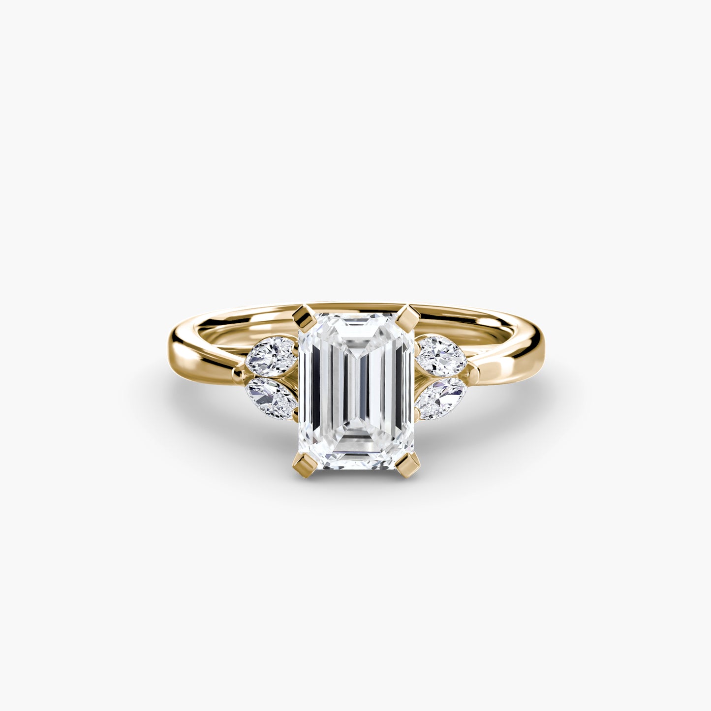 Celestial Cluster Engagement Ring 0.50ct–3.00ct with 0.43ct Side Stones for Women in Wedding Style | Imperial Time UK Ltd