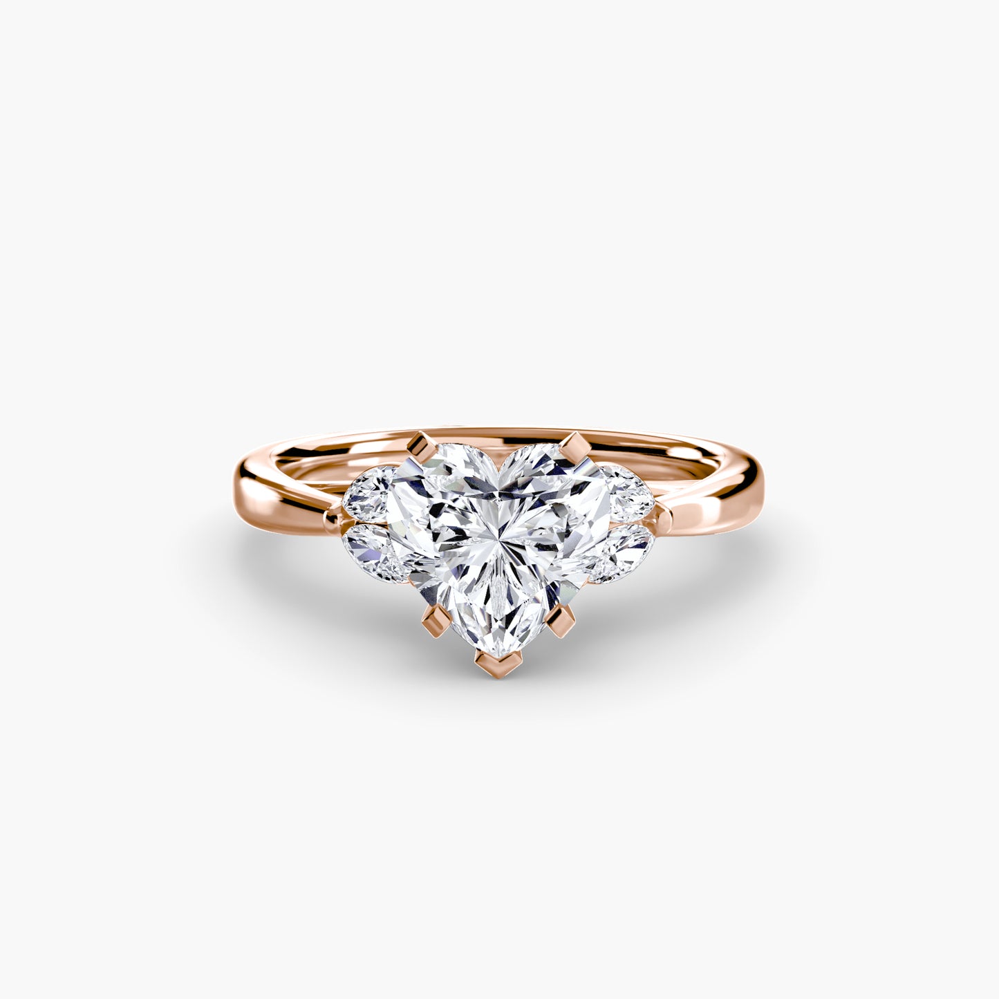 Celestial Cluster Engagement Ring 0.50ct–3.00ct with 0.43ct Side Stones for Women in Wedding Style | Imperial Time UK Ltd