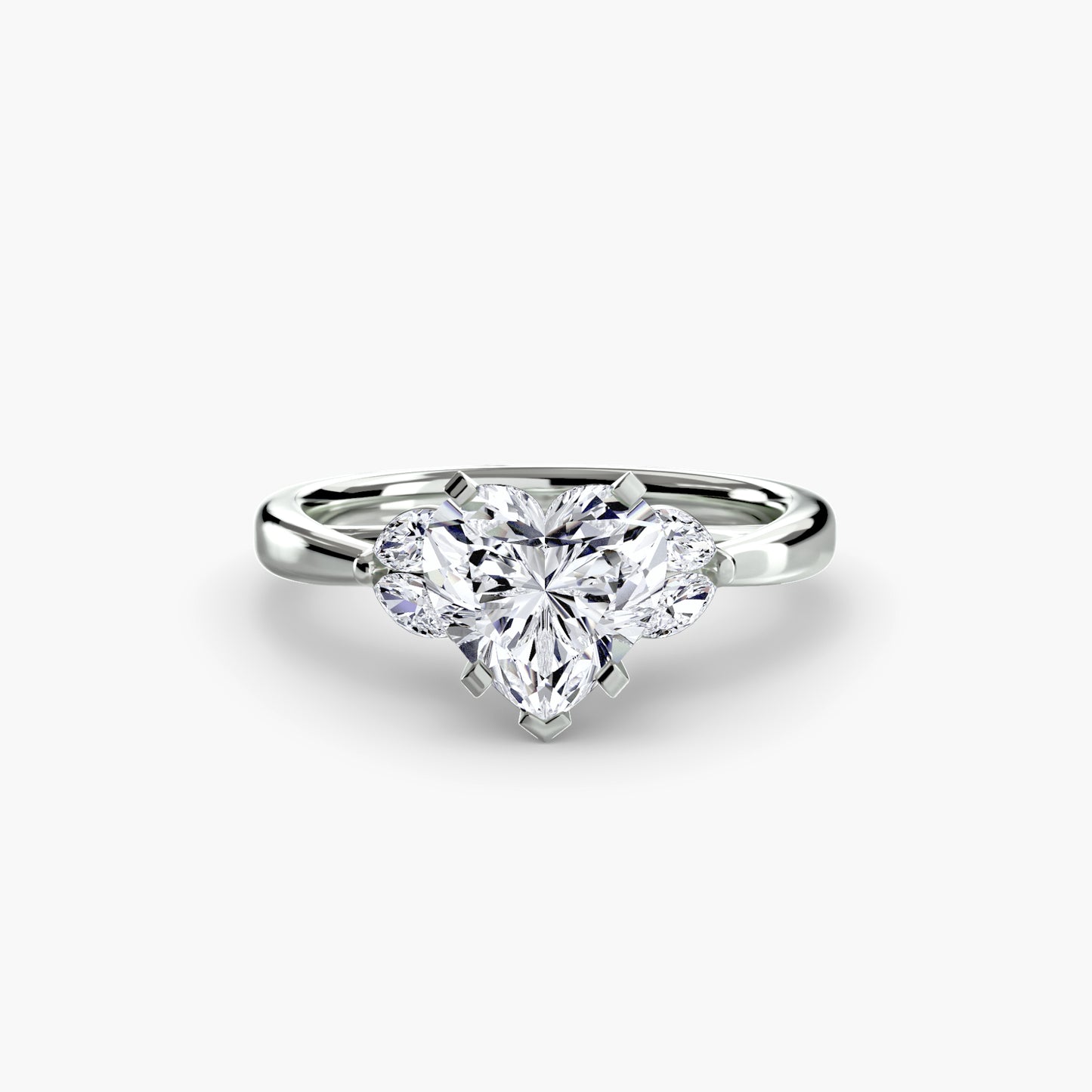 Celestial Cluster Engagement Ring 0.50ct–3.00ct with 0.43ct Side Stones for Women in Wedding Style | Imperial Time UK Ltd