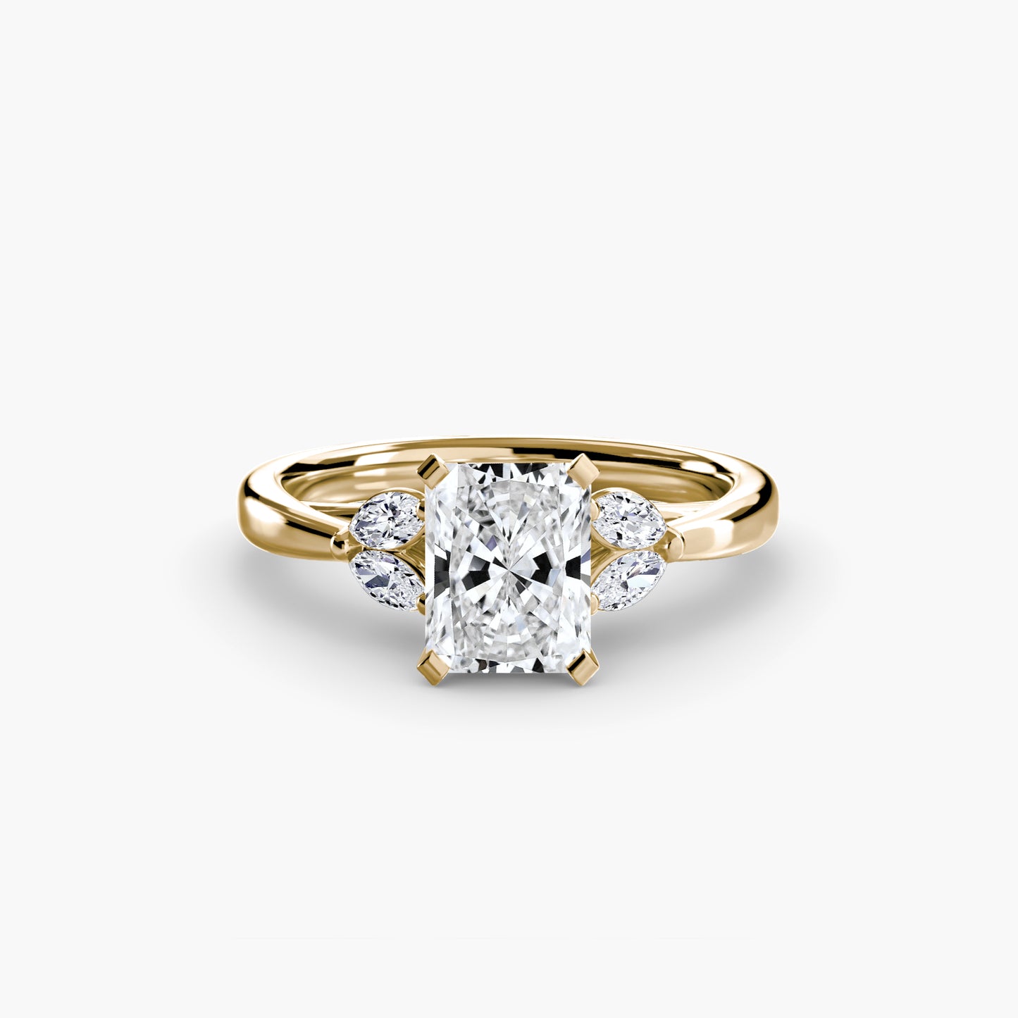 Celestial Cluster Engagement Ring 0.50ct–3.00ct with 0.43ct Side Stones for Women in Wedding Style | Imperial Time UK Ltd