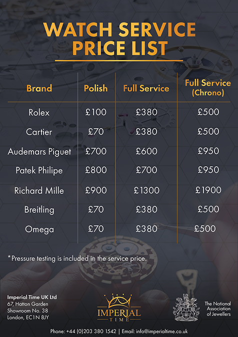 Price List