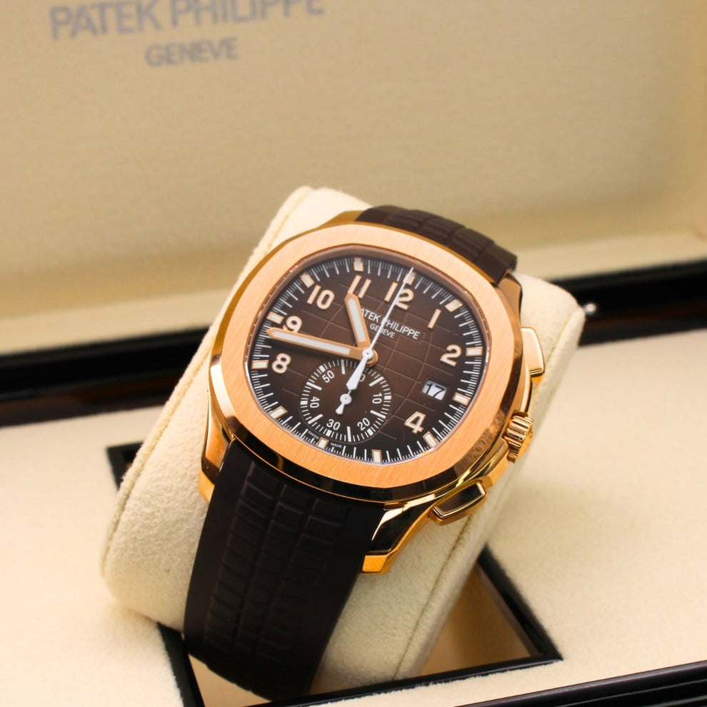 nan patek philippe aquanaut 5968r 001 date sweep seconds 2023 - product image from Imperial Time UK Ltd