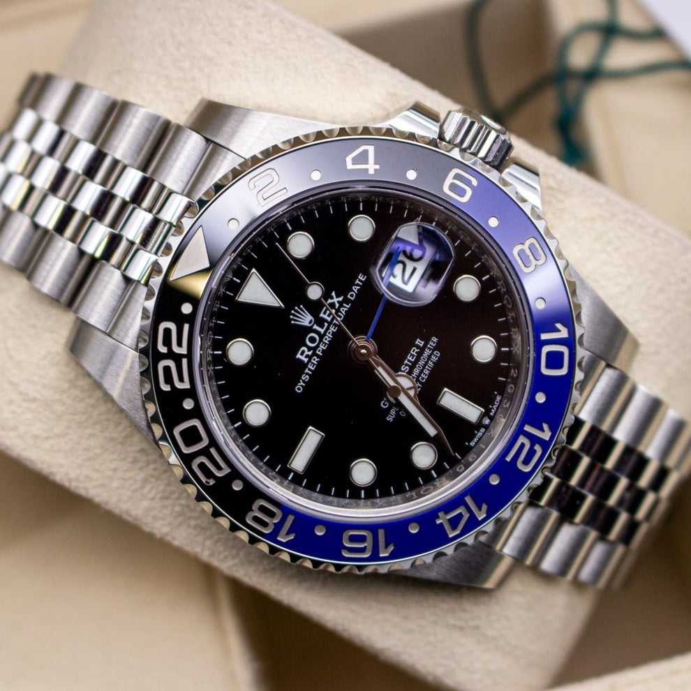 Rolex Gmt-master II 2024 Batman Jubilee Bracelet Black Dial Stainless Steel 2024 Unworn Condition Ceramic Bezel 40 Mm Mechanical - product image from Imp...
