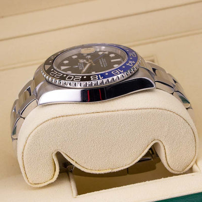 Rolex Gmt-master II 2014 Batman Oyster Bracelet Black Dial Stainless Steel 2014 Unworn Condition Fixed 40 Mm Mechanical Watch - product image from ...