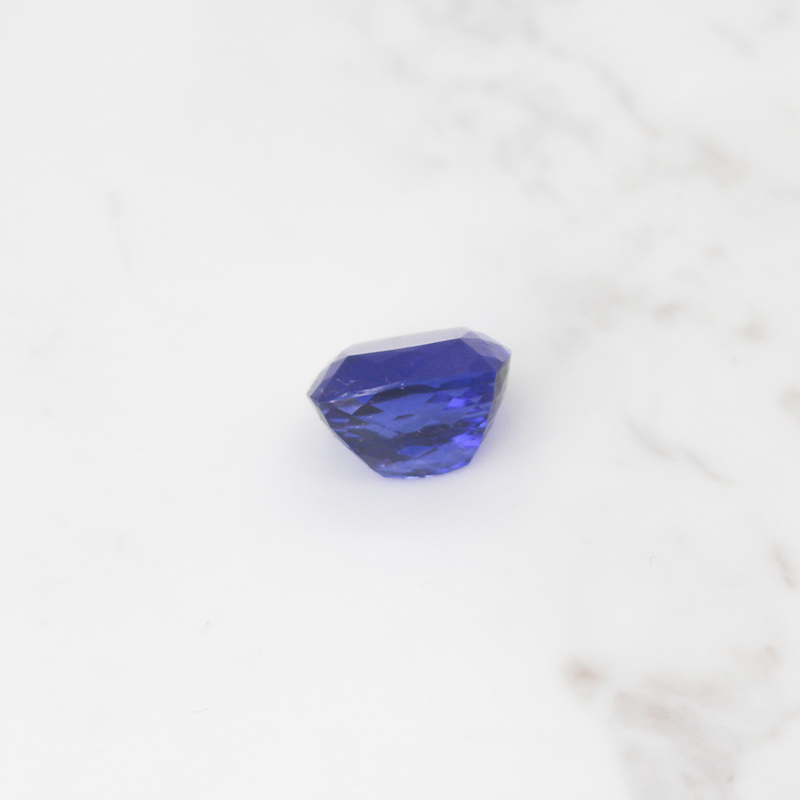 Tanzanite Fancy Vivid Sapphire Blue 33.5CT - Cushion Cut