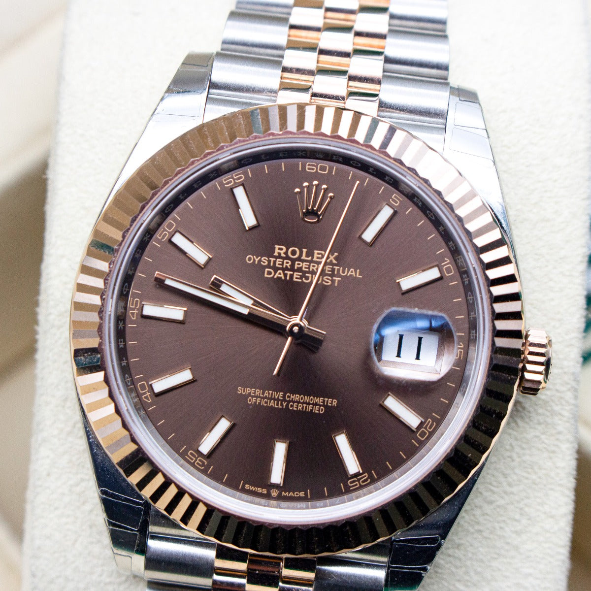 Rolex DateJust 41 126331 Chocolate Dial Jubilee 2021