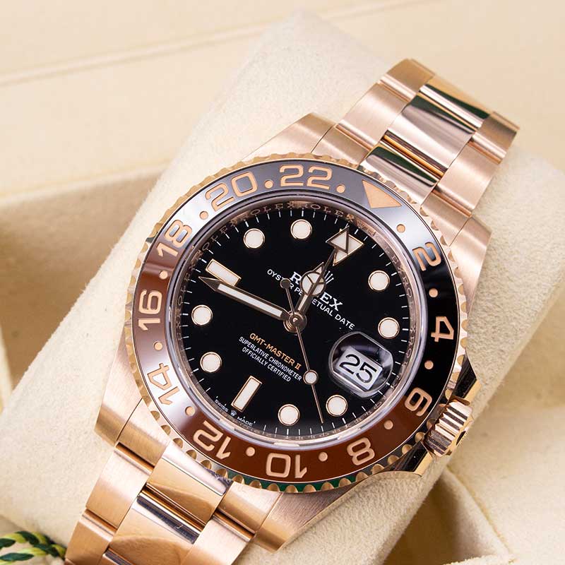 Rolex GMT-Master II 126715CHNR Everrose Gold Oyster Bracelet 2023