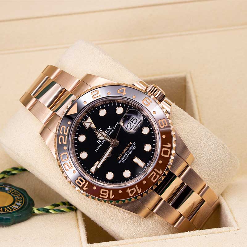 Rolex GMT-Master II 126715CHNR Everrose Gold Oyster Bracelet 2023