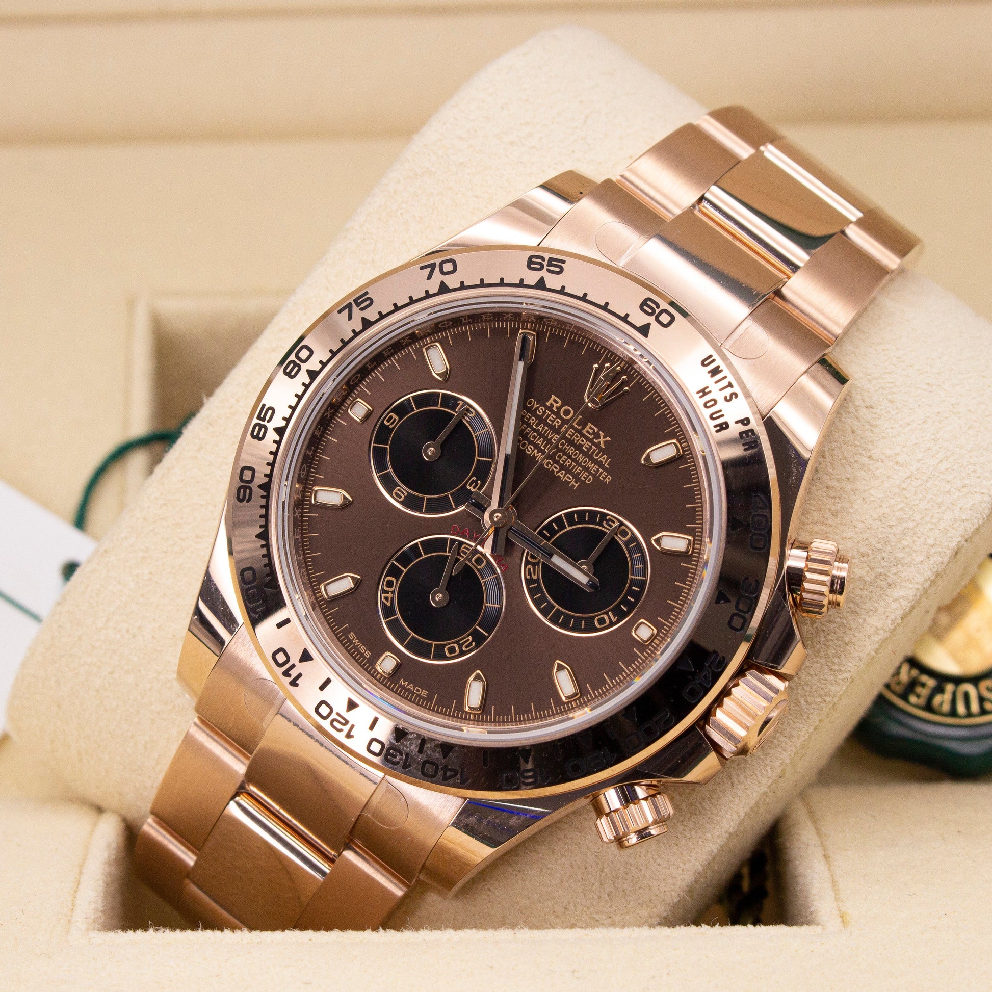 Rolex Cosmograph Daytona 116505 Chocolate Dial 2023 40mm Watch - product image from Imperial Time UK Ltd