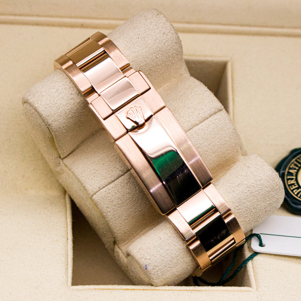 Rolex Daytona Arabic 116505 Oyster Bracelet Brown Dial Rose Gold 2018 Unworn Condition Fluted Bezel 40 Mm Mechanical Watch - product image from Imperial ...