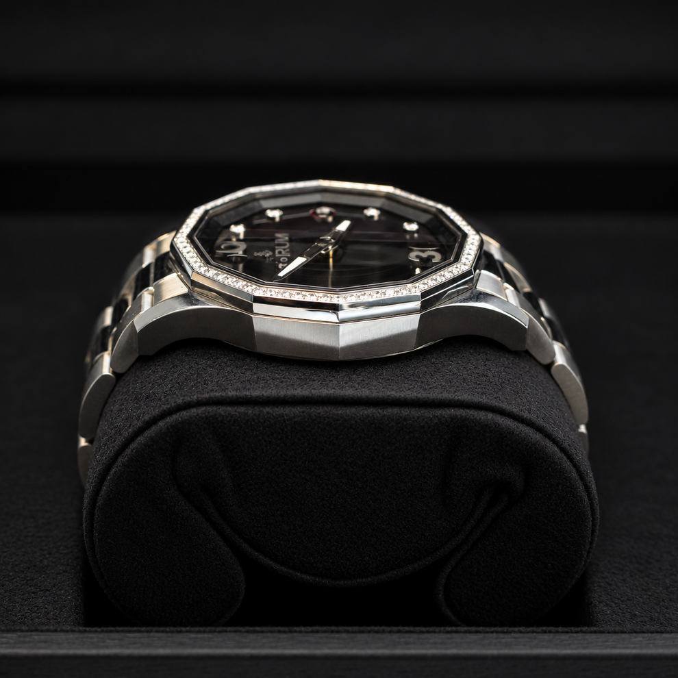 Corum Admiral's Cup Legend 38 pre-owned luxury watch with blue dial