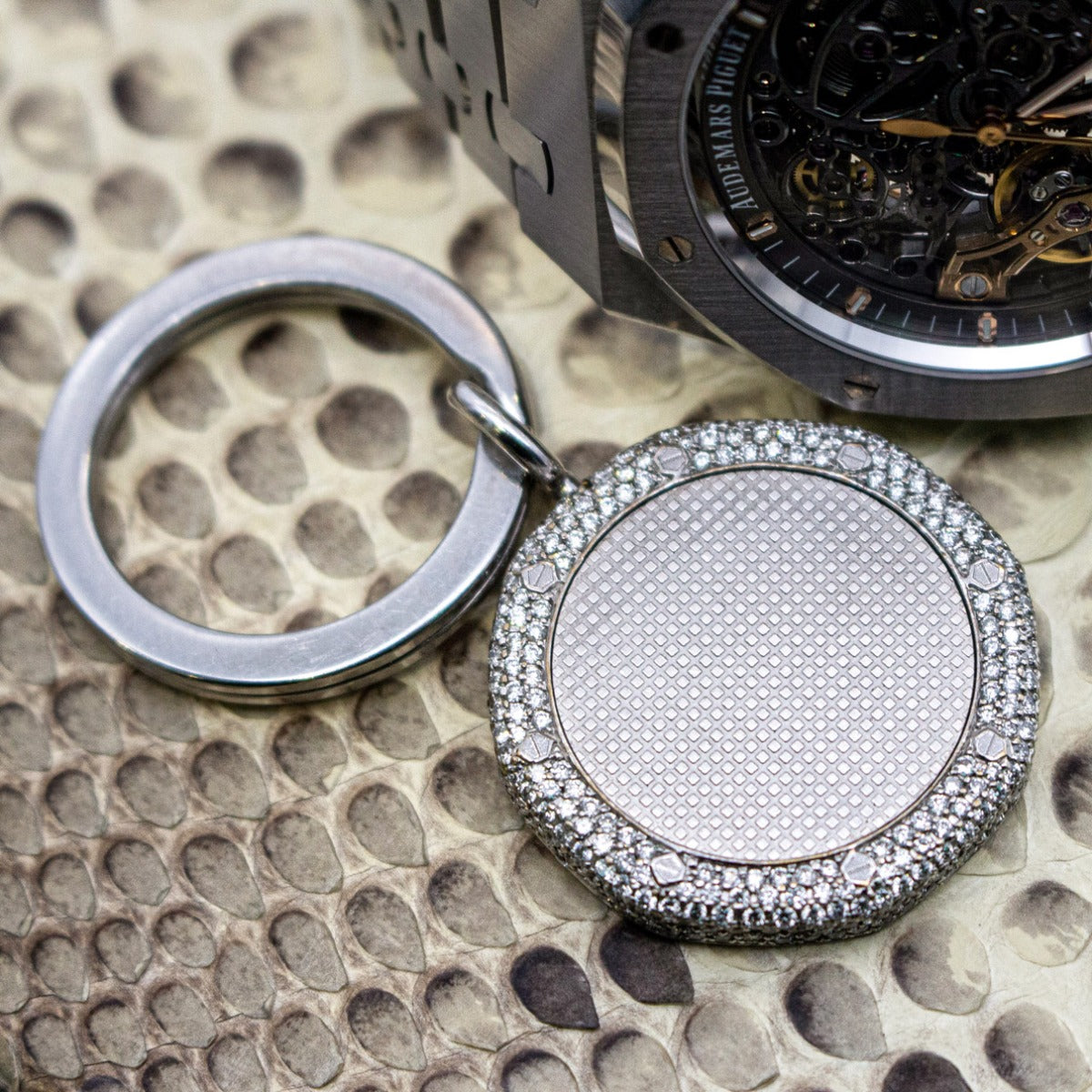 Audemars Piguet Key Ring VVS Diamonds