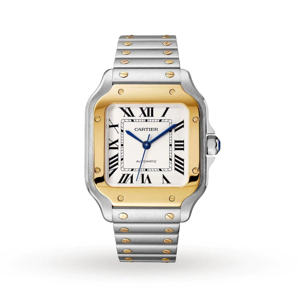nan santos de cartier w2sa0016 medium interchangeable leather strap - product image from Imperial Time UK Ltd