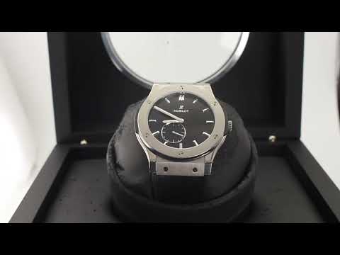 nan hublot classic fusion ultra thin 515 nx 1270 lr black dial 2021 - product image from Imperial Time UK Ltd