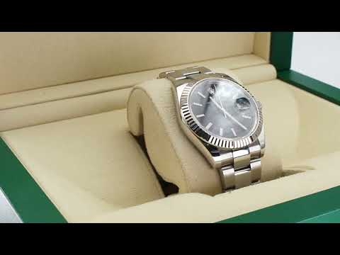 Rolex Datejust 41 126334 Oyster Bracelet Black Dial Stainless Steel 2022 Pristine Condition Fluted Bezel 41 Mm Mechanical Watch - product image from Impe...