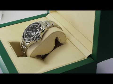 Rolex Submariner Date 16800 Oyster Bracelet Black Dial Stainless Steel 1979 Pristine Condition Bidirectional Rotating 40 Mm - product image from Im...