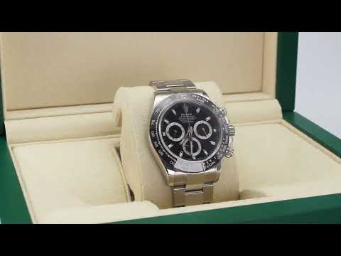 Rolex Daytona 116500ln 2021 Oyster Bracelet Black Dial White Gold 2021 Pristine Condition Fluted Bezel 40 Mm Mechanical Watch - product image from Imperi...