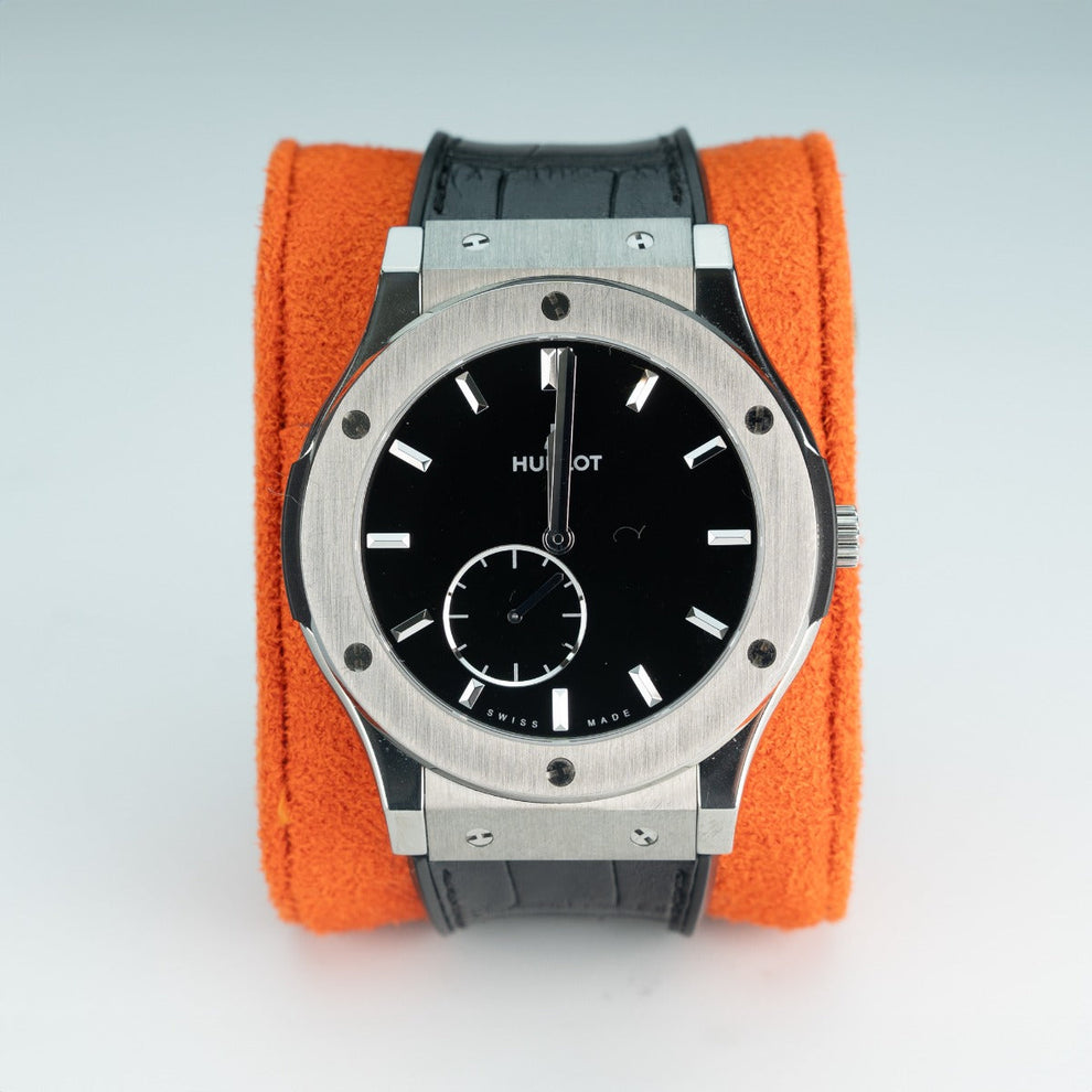 nan hublot classic fusion ultra thin 515 nx 1270 lr black dial 2021 - product image from Imperial Time UK Ltd