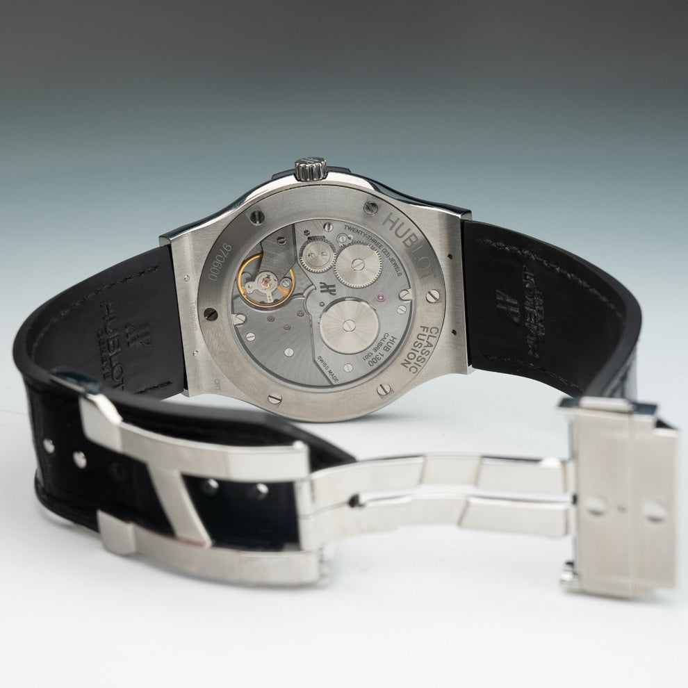 nan hublot classic fusion ultra thin 515 nx 1270 lr black dial 2021 - product image from Imperial Time UK Ltd