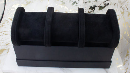 3 Watch Roll Travel Storage Case Portable Jewellery Organiser