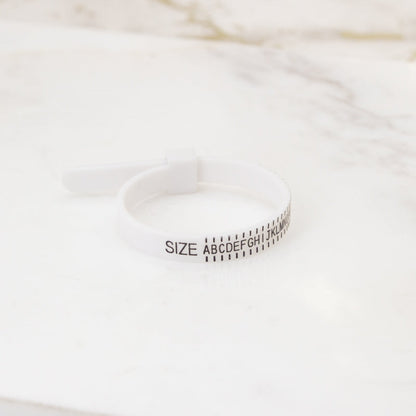 Ring Sizer Gauge Set | Professional & Accurate | UK A-Z Sizing | Clear A-Z Engravings | Quality Checked | for Both Women & Men