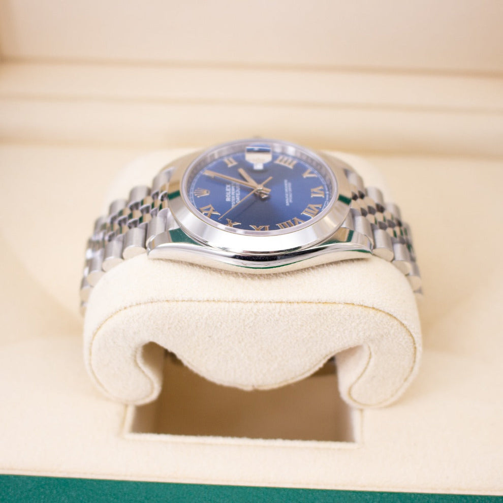 Rolex Datejust 41 126300 Jubilee Bracelet Blue Dial Stainless Steel 2026 Unworn Condition Smooth Bezel 41 Mm Mechanical Watch - product image from Imperi...