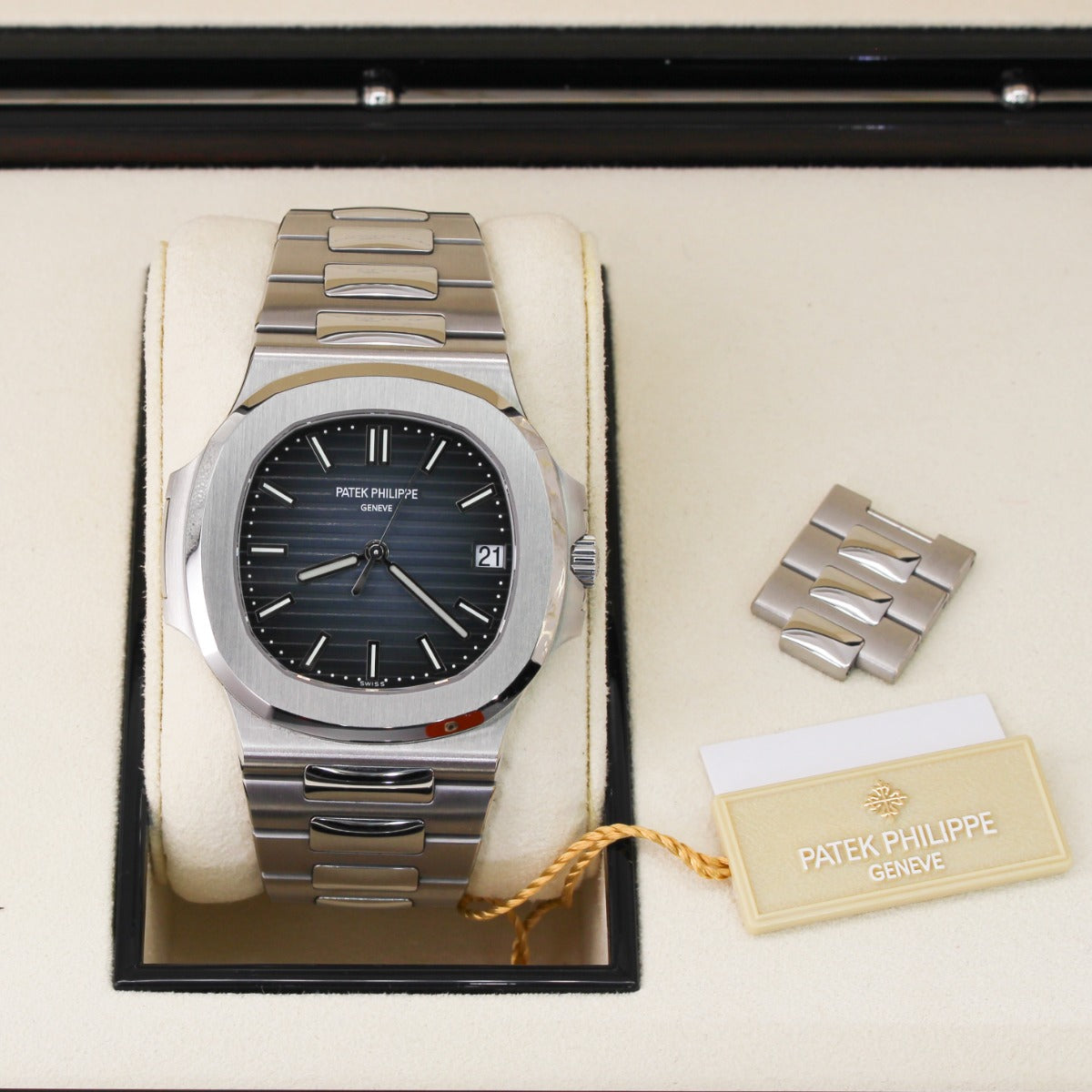 nan patek philippe nautilus 5711 1a 010 blue dial discontinued 2018 - product image from Imperial Time UK Ltd