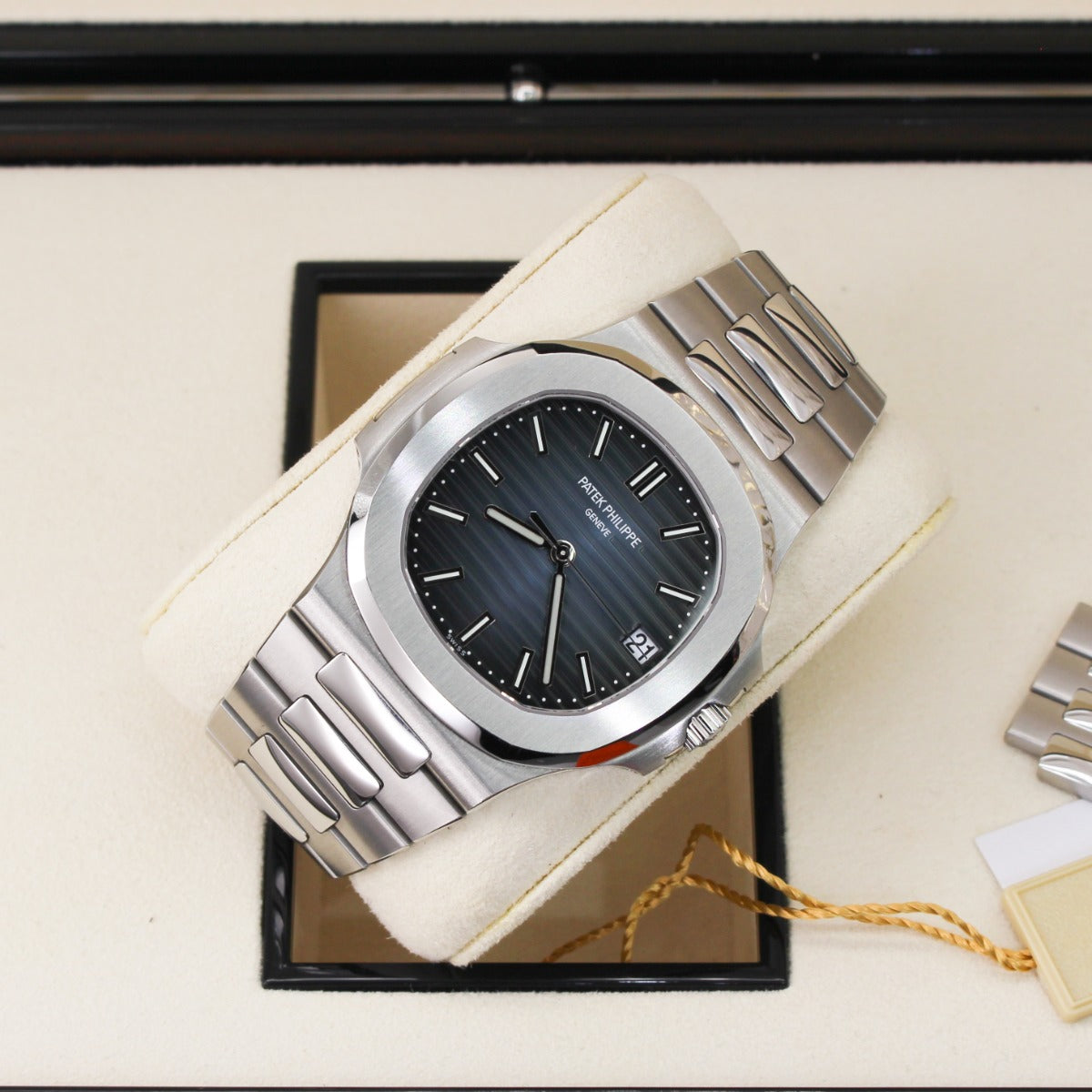 nan patek philippe nautilus 5711 1a 010 blue dial discontinued 2018 - product image from Imperial Time UK Ltd
