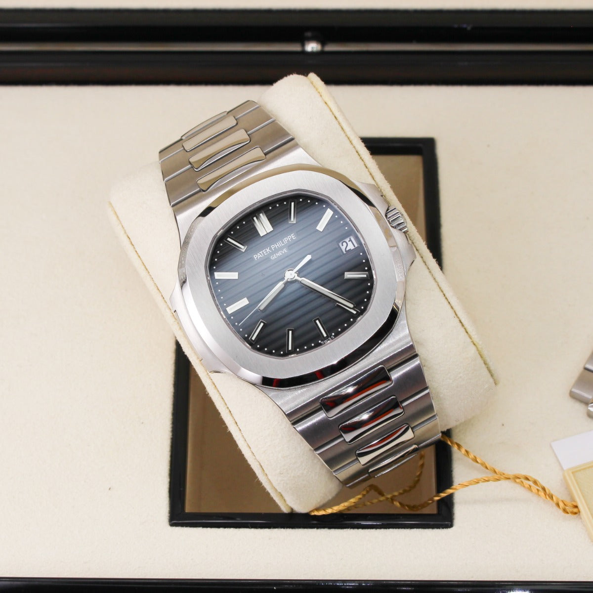 nan patek philippe nautilus 5711 1a 010 blue dial discontinued 2018 - product image from Imperial Time UK Ltd