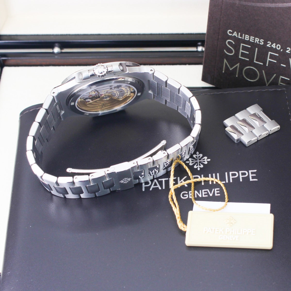 nan patek philippe nautilus 5711 1a 010 blue dial discontinued 2018 - product image from Imperial Time UK Ltd