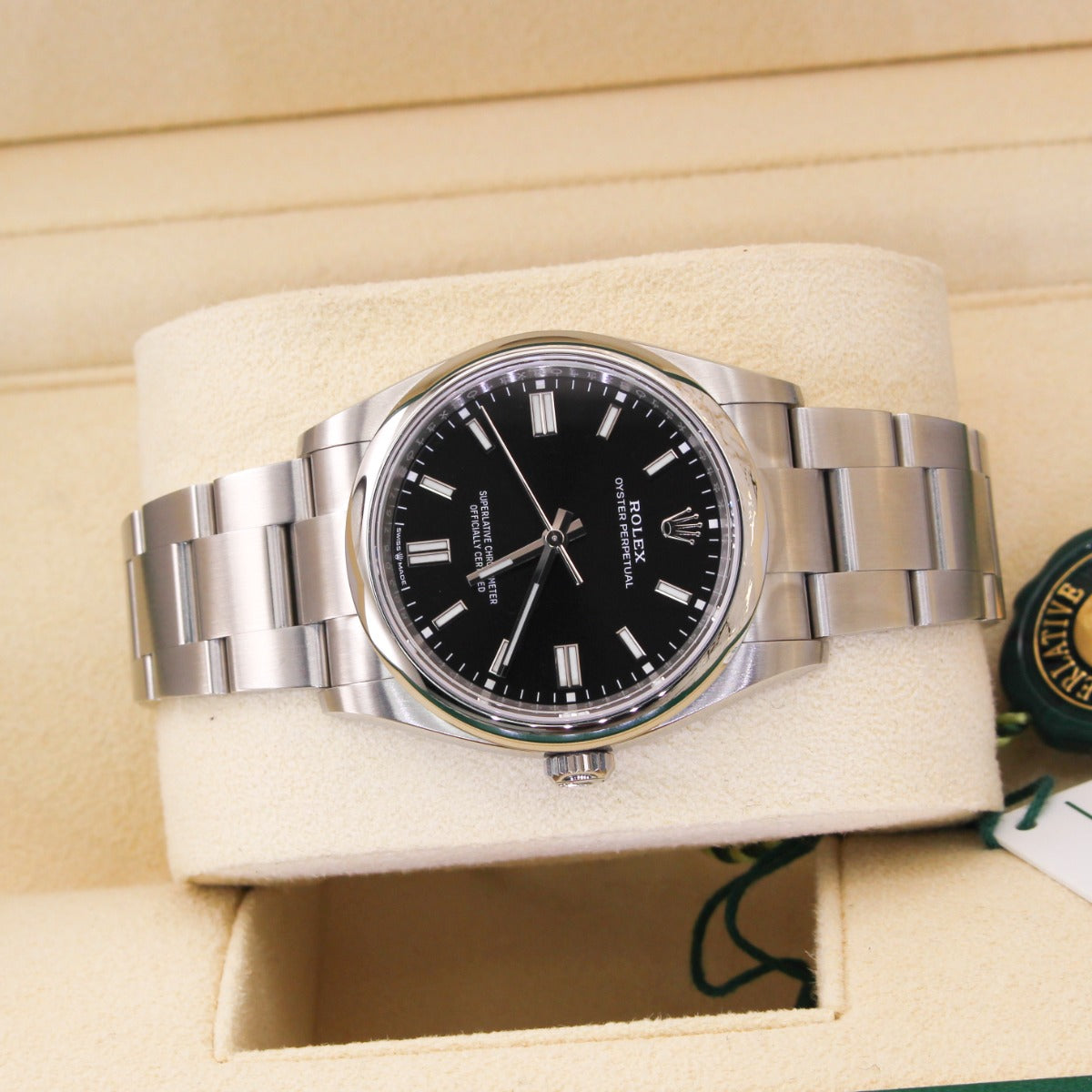 Rolex Oyster Perpetual 36 126000 Black Dial 2022 Unworn