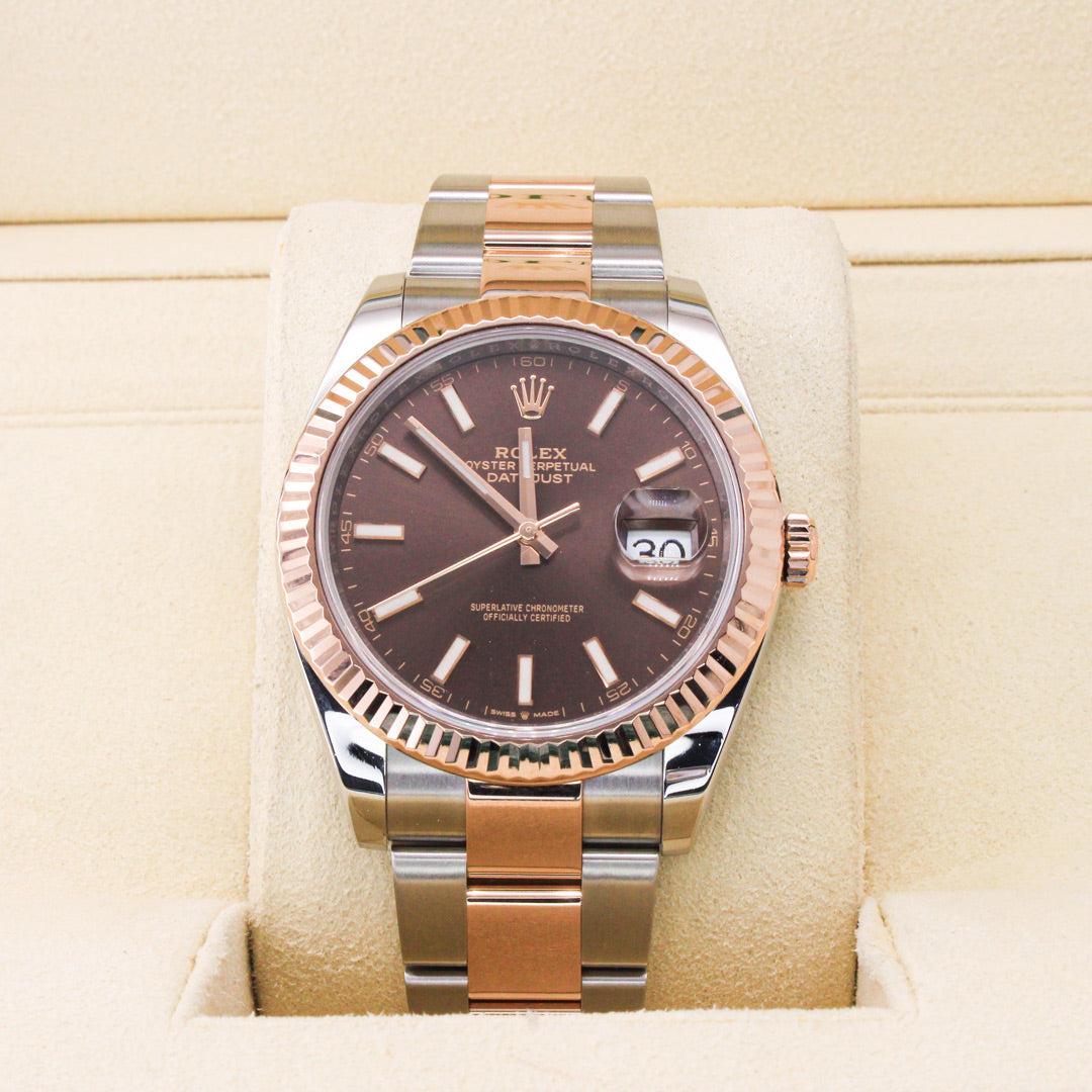 Rolex DateJust 41 126331 Chocolate Dial Oyster Bracelet