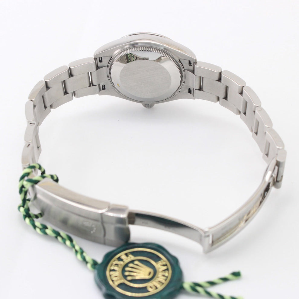 Rolex Oyster Perpetual 277200 Oyster Bracelet Green Dial Stainless Steel 2021 Unworn Condition Smooth Bezel 31 Mm Mechanical Watch - product image from I...