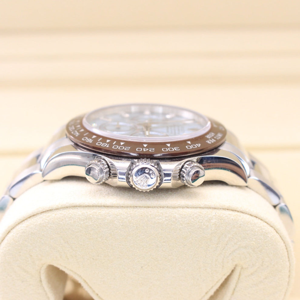 Rolex Daytona Platinum 116506 Oyster Bracelet Blue Dial Platinum 2021 Pristine Condition Ceramic Bezel 40 Mm Mechanical Watch - product image from Imperi...