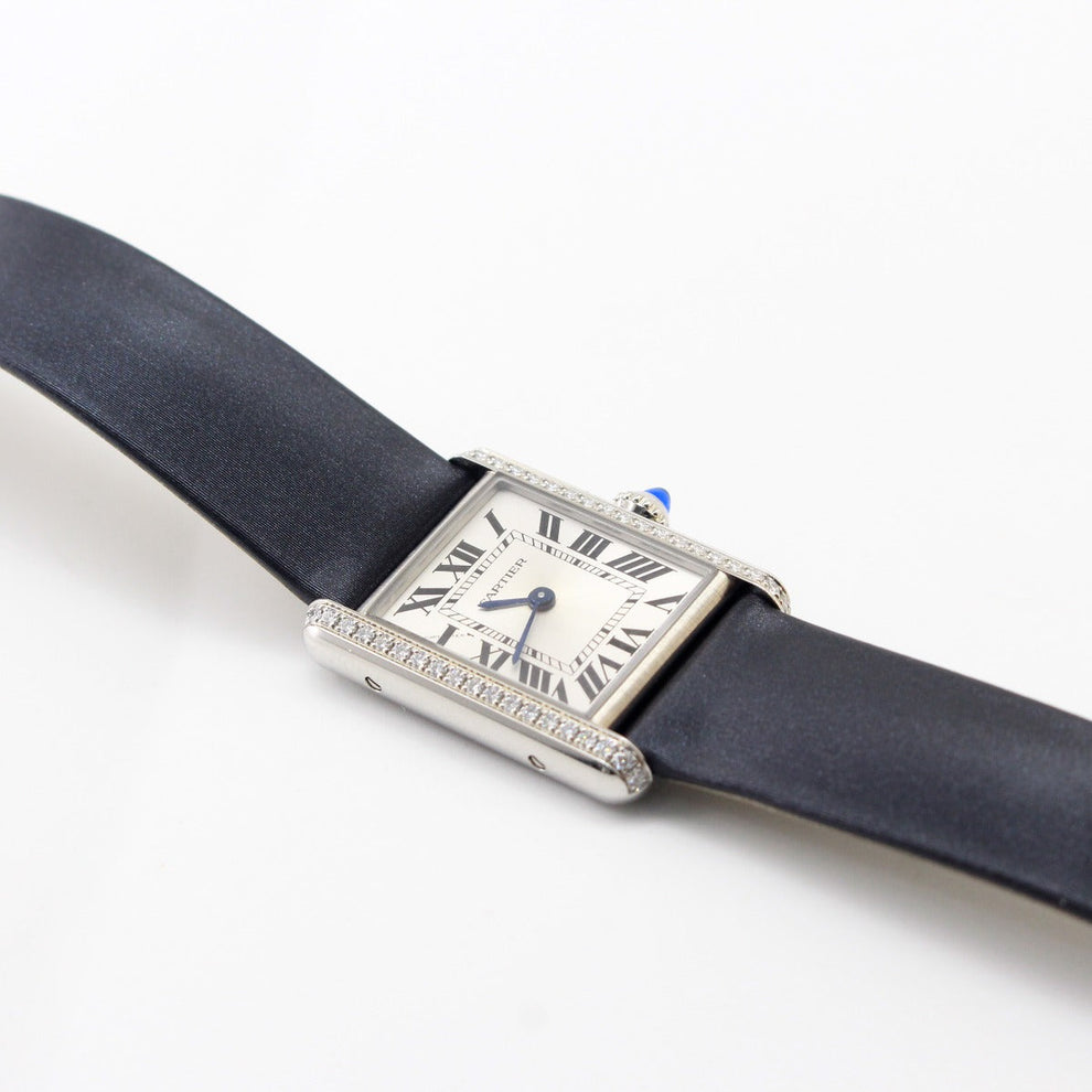 nan cartier tank must watch small model quartz movement - product image from Imperial Time UK Ltd