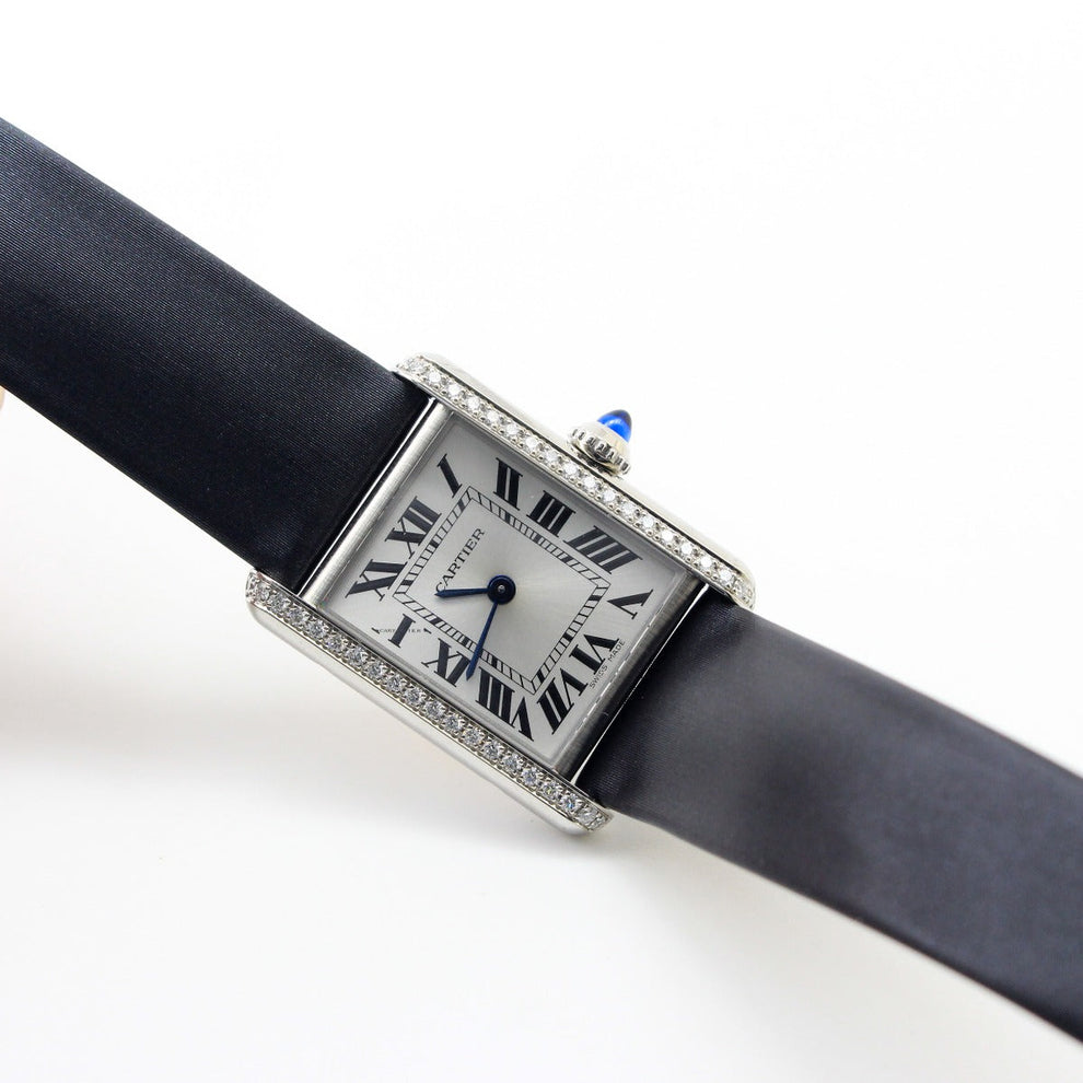nan cartier tank must watch small model quartz movement - product image from Imperial Time UK Ltd
