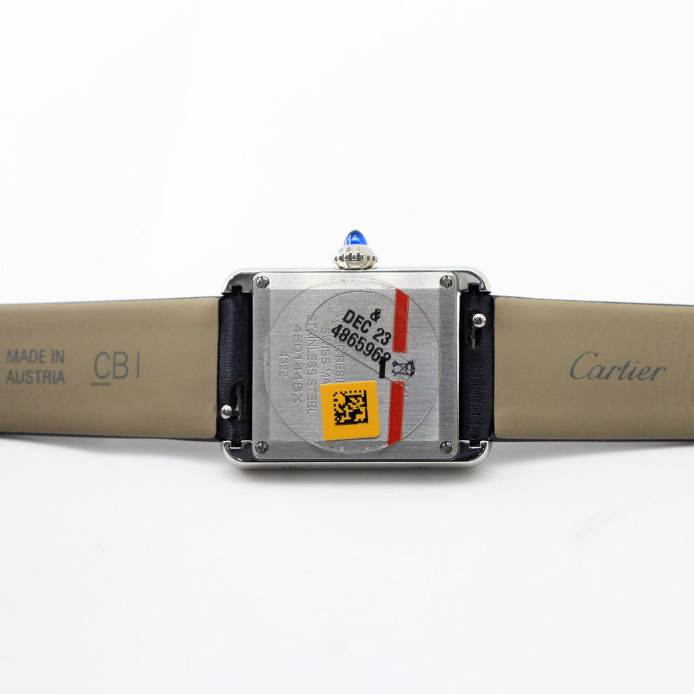 nan cartier tank must watch small model quartz movement - product image from Imperial Time UK Ltd