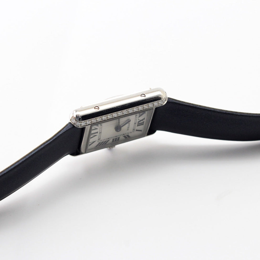 nan cartier tank must watch small model quartz movement - product image from Imperial Time UK Ltd