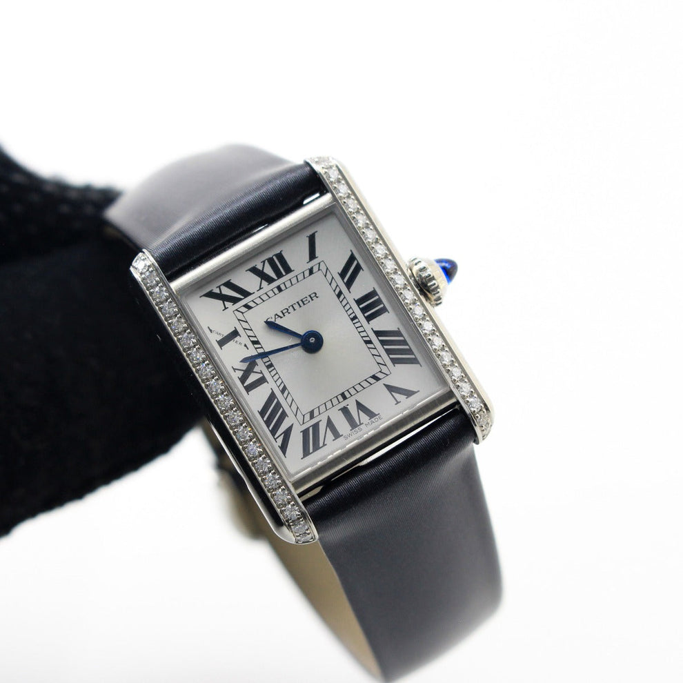 nan cartier tank must watch small model quartz movement - product image from Imperial Time UK Ltd