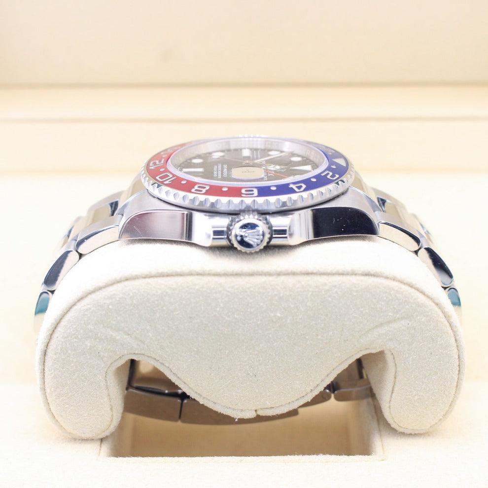 Rolex Gmt-master II 2023 Pepsi Oyster Bracelet Black Dial Stainless Steel 2023 Pristine Condition Gmt/dual Time 40 Mm - product image from Imperial...