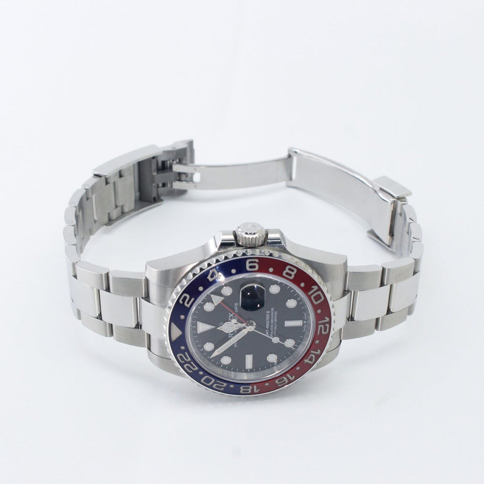 Rolex Gmt-master II 2023 Pepsi Oyster Bracelet Black Dial Stainless Steel 2023 Pristine Condition Gmt/dual Time 40 Mm - product image from Imperial...