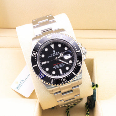 Rolex Sea Dweller 126600 Oyster Bracelet Black Dial Stainless Steel 2018 Unworn Condition Fixed 44 Mm Mechanical Watch - product image from Imperia...