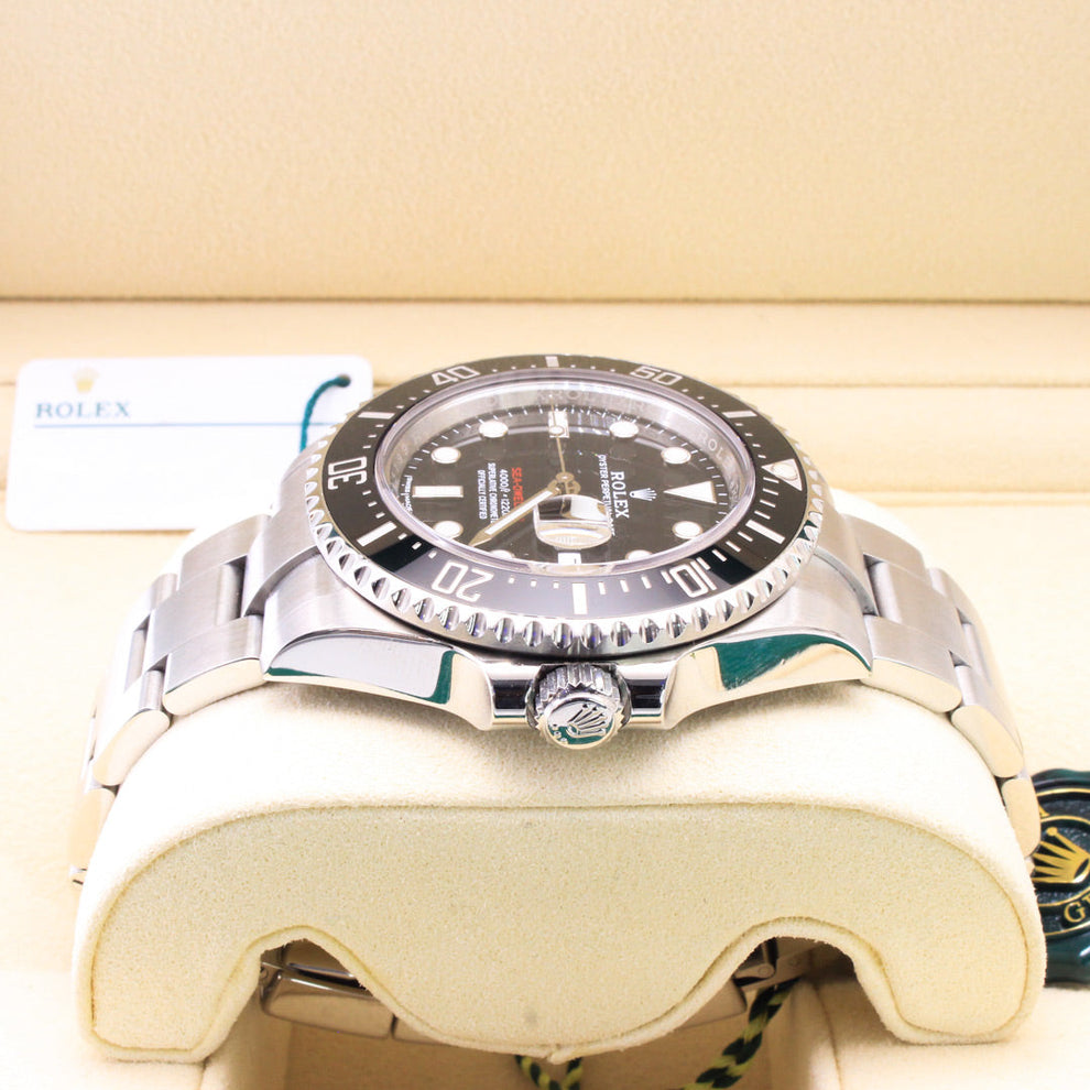 Rolex Sea Dweller 126600 Oyster Bracelet Black Dial Stainless Steel 2020 Unworn Condition Fixed 44 Mm Mechanical Watch - product image from Imperia...