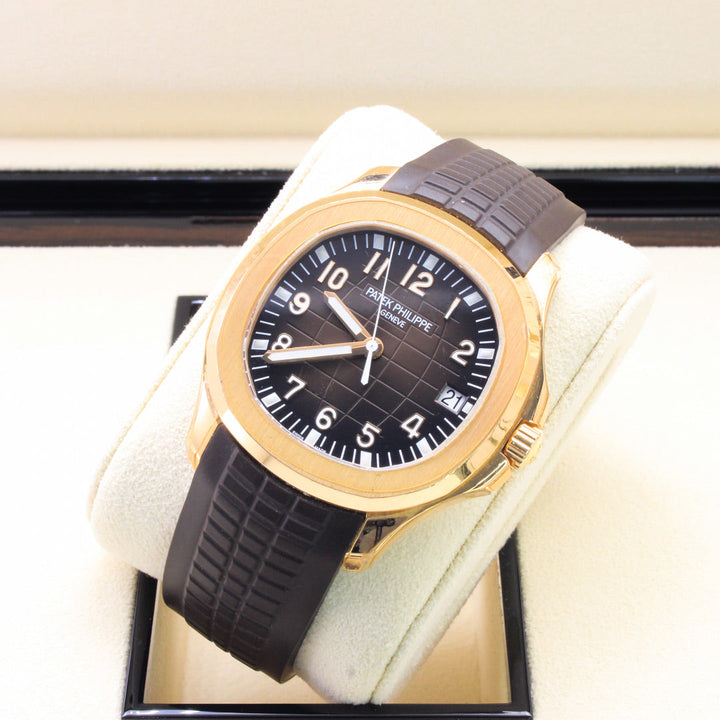 Patek Philippe Aquanaut 5167R-001 Date Sweep Seconds 2021 Luxury Swiss Watch Certified Pre-Owned Kensington London Boutique - product image from Im...