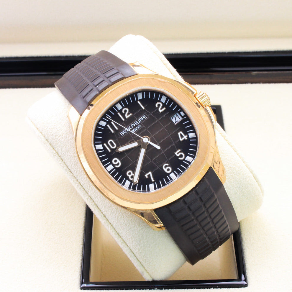 nan patek philippe aquanaut 5167r 001 date sweep seconds 2021 - product image from Imperial Time UK Ltd