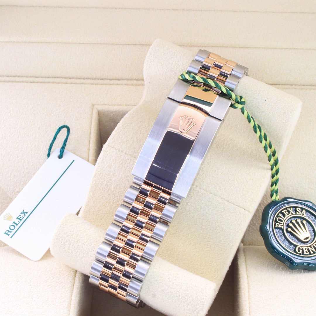 Rolex DateJust 41 126331 Bi - Metal Wimbledon Roman Dial 2023